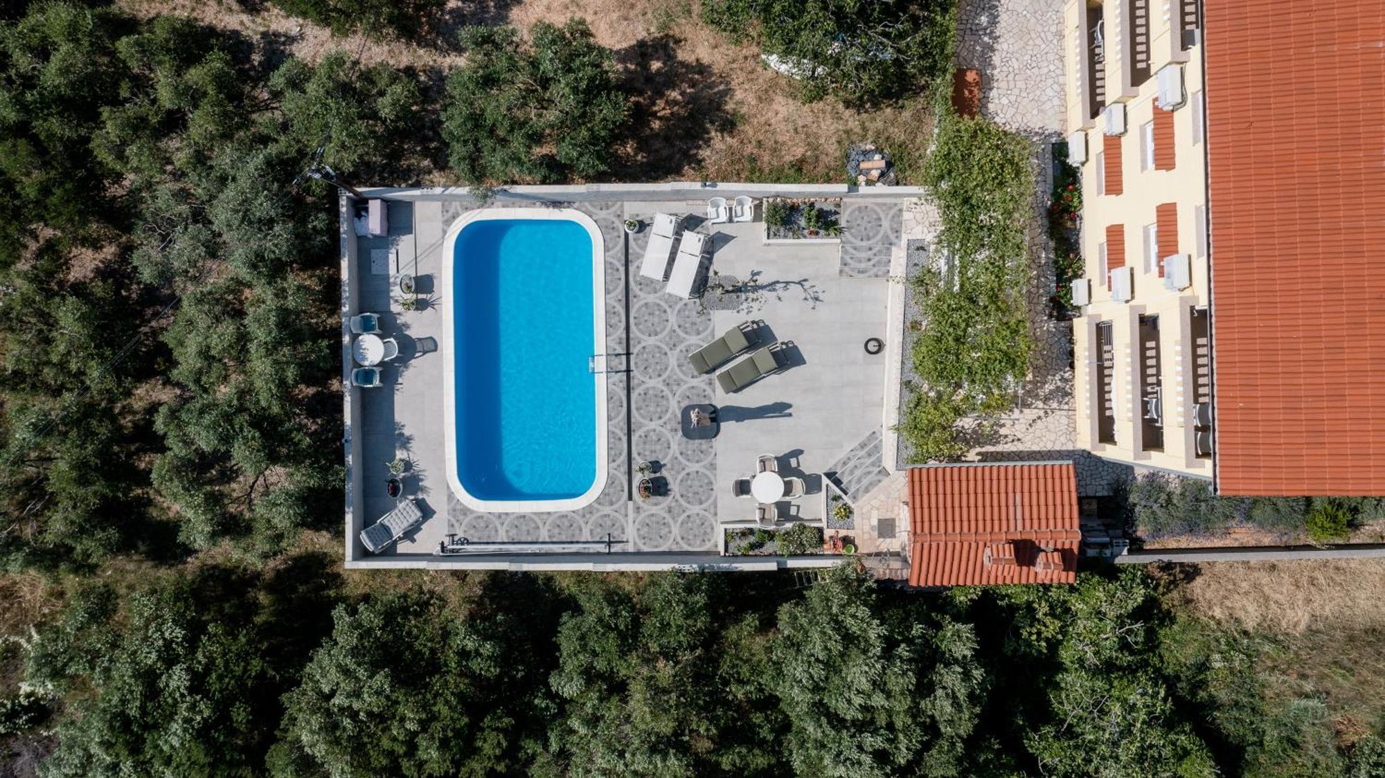 Casa Surya - Apartments With Sea View And Swimming Pool Barbat na Rabu Exteriér fotografie