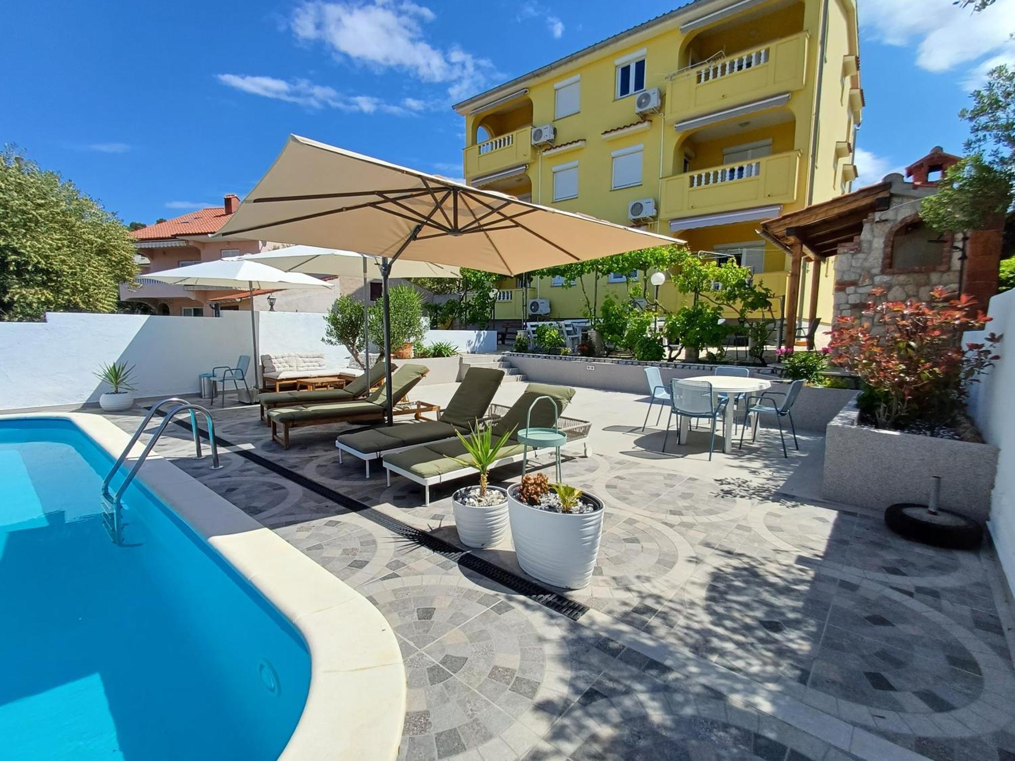 Casa Surya - Apartments With Sea View And Swimming Pool Barbat na Rabu Exteriér fotografie